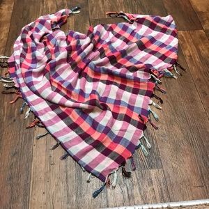 Multi-color neck scarf